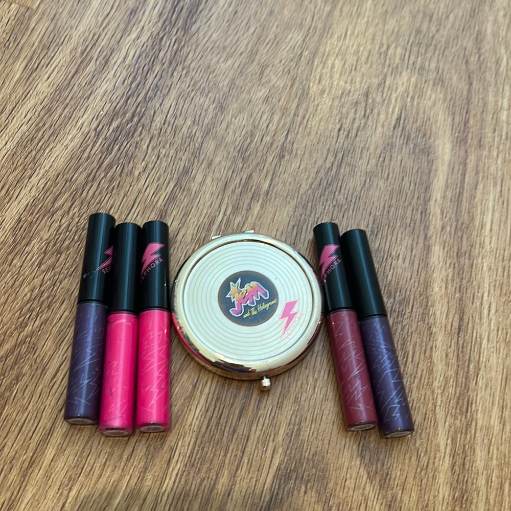 Sephora exclusive JEM mirror lip gloss set Limited edition sold out lot bundle
